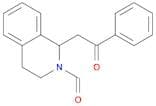 2(1H)-Isoquinolinecarboxaldehyde, 3,4-dihydro-1-(2-oxo-2-phenylethyl)-