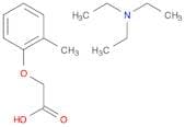 Acetic acid, (2-methylphenoxy)-, compd. with N,N-diethylethanamine(1:1)