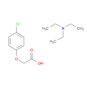 Acetic acid, (4-chlorophenoxy)-, compd. with N,N-diethylethanamine(1:1)