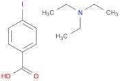 Benzoic acid, 4-iodo-, compd. with N,N-diethylethanamine (1:1)