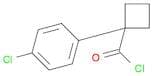 Cyclobutanecarbonyl chloride, 1-(4-chlorophenyl)-