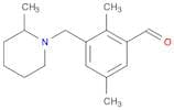 2,5-Dimethyl-3-((2-methylpiperidin-1-yl)methyl)benzaldehyde