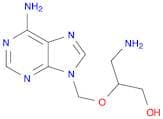 1-Propanol, 3-amino-2-[(6-amino-9H-purin-9-yl)methoxy]-