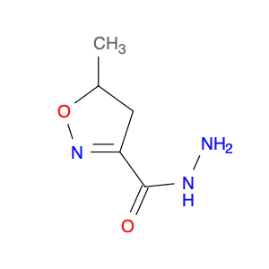 3-Isoxazolecarboxylicacid, 4,5-dihydro-5-methyl-, hydrazide