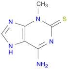 2H-Purine-2-thione, 6-amino-3,7-dihydro-3-methyl-
