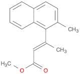 2-Butenoic acid, 3-(2-methyl-1-naphthalenyl)-, methyl ester, (Z)-