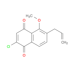 1,4-Naphthalenedione, 2-chloro-5-methoxy-6-(2-propenyl)-