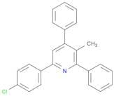 Pyridine, 6-(4-chlorophenyl)-3-methyl-2,4-diphenyl-