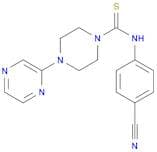 1-Piperazinecarbothioamide, N-(4-cyanophenyl)-4-pyrazinyl-