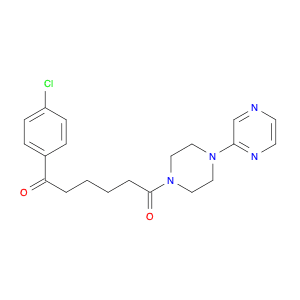 Piperazine, 1-[6-(4-chlorophenyl)-1,6-dioxohexyl]-4-pyrazinyl-