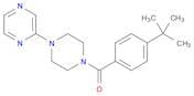Piperazine, 1-[4-(1,1-dimethylethyl)benzoyl]-4-pyrazinyl-