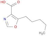 4-Oxazolecarboxylic acid, 5-pentyl-