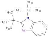 1H-1,3-Benzazarsole, 2-(1,1-dimethylethyl)-1-(trimethylsilyl)-