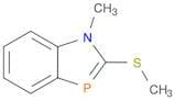 1H-1,3-Benzazaphosphole, 1-methyl-2-(methylthio)-