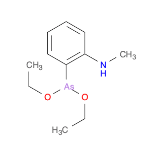 Arsonous acid, [2-(methylamino)phenyl]-, diethyl ester