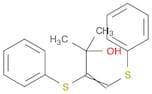 3-Buten-2-ol, 2-methyl-3,4-bis(phenylthio)-