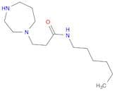 1H-1,4-Diazepine-1-propanamide, N-hexylhexahydro-