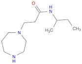 1H-1,4-Diazepine-1-propanamide, hexahydro-N-(1-methylpropyl)-