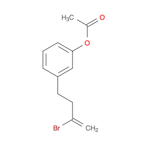 4-(3-Acetoxyphenyl)-2-bromo-1-butene