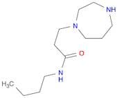 1H-1,4-Diazepine-1-propanamide, N-butylhexahydro-
