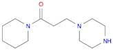 3-(piperazin-1-yl)-1-(piperidin-1-yl)propan-1-one