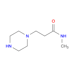 1-Piperazinepropanamide,N-methyl-