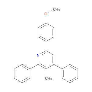 Pyridine, 6-(4-methoxyphenyl)-3-methyl-2,4-diphenyl-