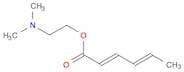 2,4-Hexadienoic acid, 2-(dimethylamino)ethyl ester, (E,E)-