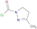 1H-Pyrazole-1-carbonylchloride, 4,5-dihydro-3-methyl-