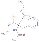 Propanedioic acid, (acetylamino)(4-pyridinylmethyl)-, diethyl ester