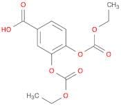 Benzoic acid, 3,4-bis[(ethoxycarbonyl)oxy]-