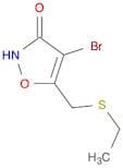 3(2H)-Isoxazolone, 4-bromo-5-[(ethylthio)methyl]-