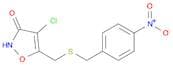 3(2H)-Isoxazolone, 4-chloro-5-[[[(4-nitrophenyl)methyl]thio]methyl]-
