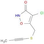 3(2H)-Isoxazolone, 4-chloro-5-[(1-propynylthio)methyl]-
