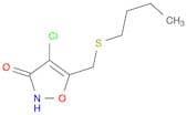 3(2H)-Isoxazolone, 5-[(butylthio)methyl]-4-chloro-