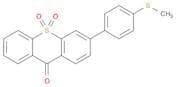9H-Thioxanthen-9-one, 3-[4-(methylthio)phenyl]-, 10,10-dioxide