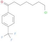 7-chloro-1-oxo-1-(4-trifluoromethylphenyl)heptane