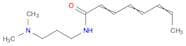 2,4,6-Octatrienamide, N-[3-(dimethylamino)propyl]-