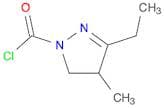 1H-Pyrazole-1-carbonylchloride, 3-ethyl-4,5-dihydro-4-methyl-