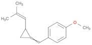 Benzene, 1-methoxy-4-[[(2-methyl-1-propenyl)cyclopropylidene]methyl]-