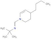 Pyridine, 4-butyl-1-[[(1,1-dimethylethyl)imino]methyl]-1,2,3,4-tetrahydro-