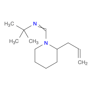 Piperidine, 1-[[(1,1-dimethylethyl)imino]methyl]-2-(2-propenyl)-