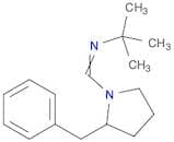 Pyrrolidine, 1-[[(1,1-dimethylethyl)imino]methyl]-2-(phenylmethyl)-