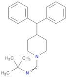 Piperidine, 1-[[(1,1-dimethylethyl)imino]methyl]-4-(diphenylmethyl)-