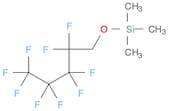 Silane, trimethyl[(2,2,3,3,4,4,5,5,5-nonafluoropentyl)oxy]-
