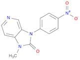 2H-Imidazo[4,5-c]pyridin-2-one, 1,3-dihydro-1-methyl-3-(4-nitrophenyl)-