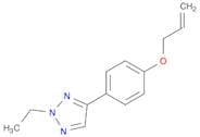 2H-1,2,3-Triazole, 2-ethyl-4-[4-(2-propenyloxy)phenyl]-