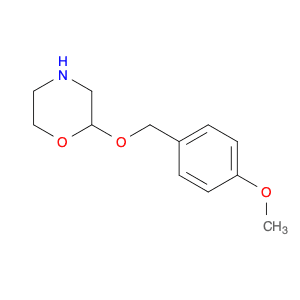 Morpholine, 2-[(4-methoxyphenyl)methoxy]-
