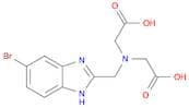 Glycine, N-[(5-bromo-1H-benzimidazol-2-yl)methyl]-N-(carboxymethyl)-
