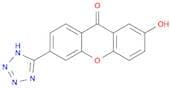 9H-Xanthen-9-one, 2-hydroxy-6-(1H-tetrazol-5-yl)-
